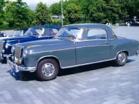 Gebraucht Mercedes 220 SE 116 PS (85 kW) 1959 Grau Coupé