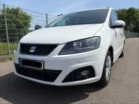 Gebraucht Seat Alhambra Style 140 PS (102 kW) 2013 Weiß Van / Kleinbus