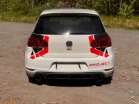 Gebraucht VW Golf VII GTI 211 PS (155 kW) 2012 Weiß Limousine
