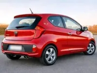 Gebraucht Kia Picanto 69 PS (50 kW) 2013 Rot Kleinwagen