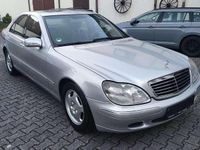 Gebraucht Mercedes S320 197 PS (144 kW) 2001 Silber Limousine