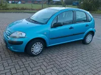 Used Citroën C3 Comfort 75 HP (55 kW) 2007 Blue Sedan