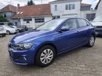 Gebraucht VW Polo Comfortline 95 PS (69 kW) 2020 Reef blue metallic Kleinwagen