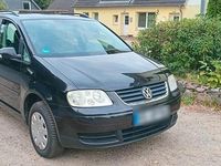Gebraucht VW Touran 102 PS (75 kW) 2005 Schwarz Van / Kleinbus