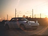 Gebraucht Mazda MX5 116 PS (85 kW) 1990 Weiß Cabrio