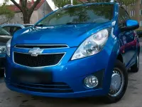 Gebraucht Chevrolet Spark 85 PS (62 kW) 2011 Blau Kleinwagen