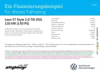 Brugt Seat Leon ST Style 150 HK (110 kW) 2023 Sølv Stationcar