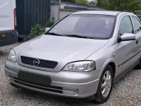 Gebraucht Opel Astra 101 PS (74 kW) 2001 Grau Coupé
