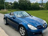 Gebraucht Mercedes SLK280 231 PS (169 kW) 2005 Blau Cabrio