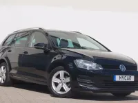 Gebraucht VW Golf VII Comfortline 105 PS (77 kW) 2014 Schwarz Kombi