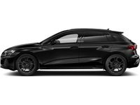 Neu Audi A3 S-Line 150 PS (110 kW) 2026 Schwarz (mythosschwarz metallic) Limousine