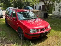 Brugt VW Golf IV 55 HK (40 kW) 2002 Rød Stationcar
