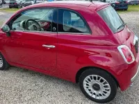 Usata Fiat 500 69 CV (50 kW) 2009 Rosso Cabrio