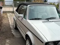 Gebraucht VW Golf Cabriolet 72 PS (52 kW) 1989 Weiß Cabrio