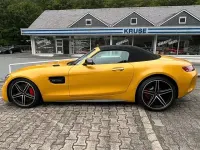Gebraucht Mercedes AMG GT C AMG 557 PS (409 kW) 2018 Gelb Cabrio
