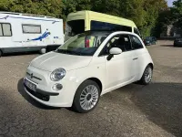 Gebraucht Fiat 500C 69 PS (50 kW) 2014 Weiß Cabrio