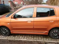 Gebraucht Kia Picanto 65 PS (47 kW) 2005 Orange Kleinwagen