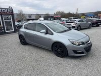 Gebraucht Opel Astra 120 PS (88 kW) 2014 Silbersee/perl silber (m2) Kleinwagen