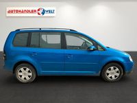 Gebraucht VW Touran 116 PS (85 kW) 2003 Blau Van / Kleinbus