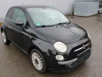 Gebraucht Fiat 500 Lounge 69 PS (50 kW) 2008 Schwarz Kleinwagen