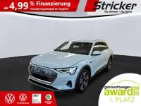 Gebraucht Audi e-tron Advanced Plus 300 kW (408 PS) 2023 Gletscherweiß metallic (metallic) SUV