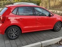 Gebraucht VW Polo Allstar 75 PS (55 kW) 2016 Rot Kleinwagen