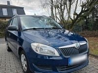 Gebraucht Skoda Fabia 86 PS (63 kW) 2011 Blau Kleinwagen