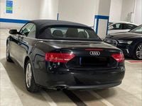 Usata Audi A5 Cabriolet S-Line 160 CV (117 kW) 2010 Nero Cabrio