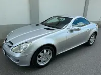 Gebraucht Mercedes SLK200 163 PS (119 kW) 2006 Silber Cabrio