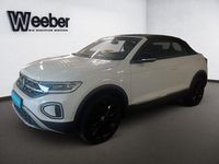 Gebraucht VW T-Roc Cabriolet Style 150 PS (110 kW) 2023 Pure white Cabrio