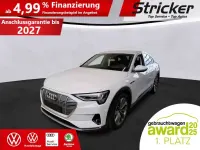 Gebraucht Audi e-tron Sportback Sport 300 kW (408 PS) 2022 Gletscherweiß metallic SUV