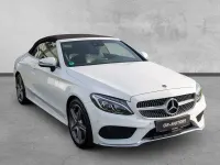 Gebraucht Mercedes C200 AMG line 184 PS (135 kW) 2017 Polarweiß Cabrio
