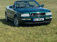 Gebraucht Audi Cabriolet 133 PS (97 kW) 1993 Grün Cabrio