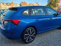Gebraucht Skoda Scala Style 116 PS (85 kW) 2019 Blau Kleinwagen