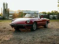 Gebraucht Alfa Romeo Spider 117 PS (86 kW) 1989 Rot Cabrio