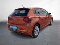 Gebraucht VW Polo Highline 95 PS (69 kW) 2021 Orange Kleinwagen