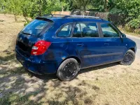 Gebraucht Skoda Fabia 2010 Blau Kombi