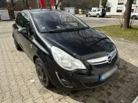 Gebraucht Opel Corsa 101 PS (74 kW) 2012 Schwarz Kleinwagen