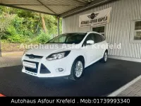 Gebraucht Ford Focus Titanium 125 PS (91 kW) 2014 Weiß Kombi