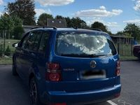 Gebraucht VW Touran 102 PS (75 kW) 2008 Blau Van / Kleinbus