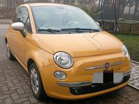 Gebraucht Fiat 500 Lounge 70 PS (51 kW) 2012 Gelb Kleinwagen