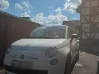 Gebraucht Fiat 500 69 PS (50 kW) 2009 Weiß Cabrio