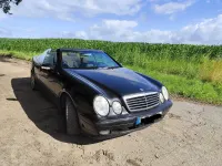 Gebraucht Mercedes CLK200 AMG 136 PS (100 kW) 2000 Schwarz Cabrio