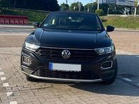 Gebraucht VW T-Roc Cabriolet 150 PS (110 kW) 2021 Schwarz Cabrio