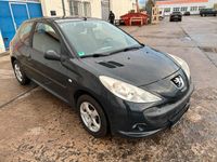 Gebraucht Peugeot 206 75 PS (55 kW) 2010 Schwarz Kleinwagen