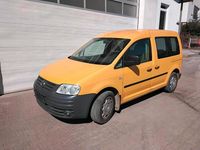Gebraucht VW Caddy 69 PS (50 kW) 2006 Gelb Van / Kleinbus