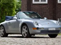 Gebraucht Porsche 911 Carrera Cabriolet 272 PS (200 kW) 1995 Silber Cabrio