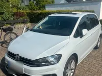 Gebraucht VW Golf Sportsvan 85 PS (62 kW) 2018 Weiß Van / Kleinbus