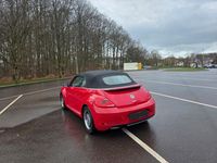 Gebraucht VW Beetle Cabriolet 105 PS (77 kW) 2014 Rot Cabrio