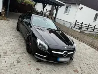 Gebraucht Mercedes SL500 AMG line 435 PS (319 kW) 2012 Schwarz Cabrio